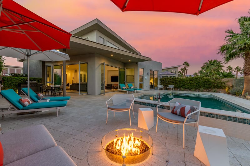 Sit around the firepit and enjoy time with loved ones