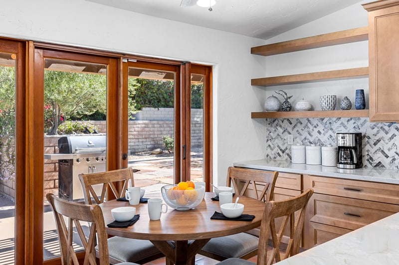 Lovely breakfast table for four