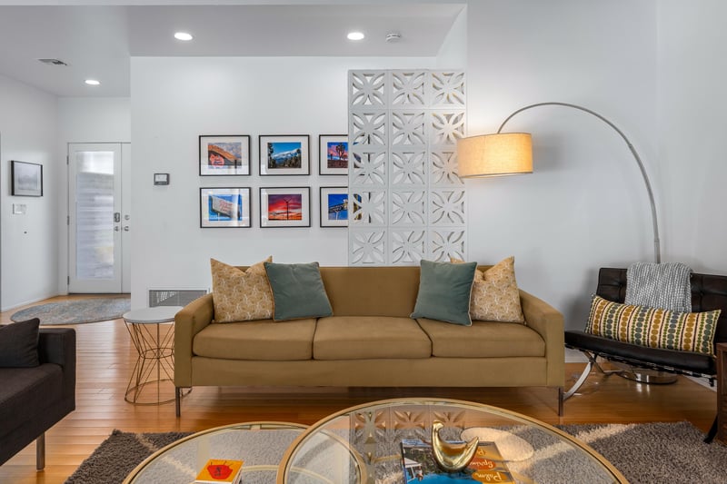 Deign elements throughout