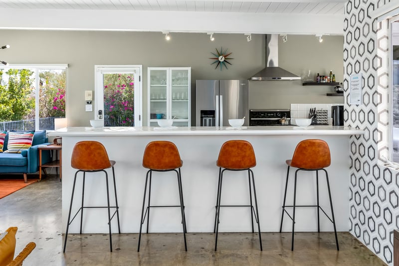 Breakfast bar for four