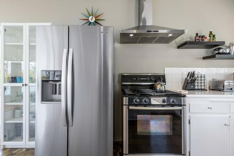 Stainless appliances