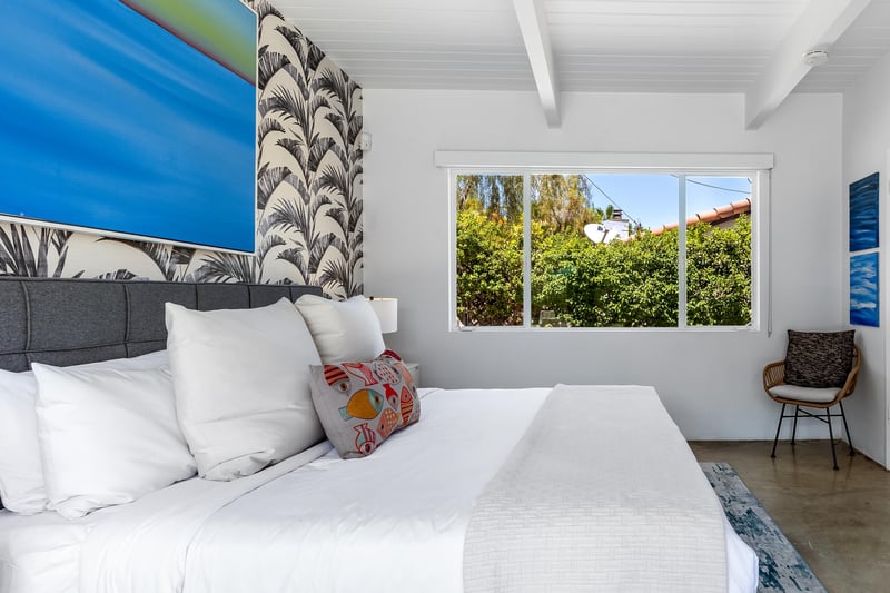 Restful guest bedroom