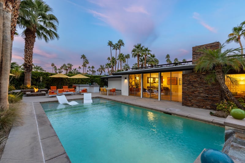 Nothing better than a Palm Springs sunset