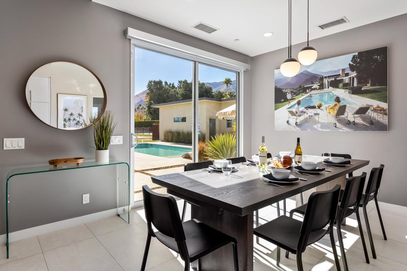 Impeccably designed dining room