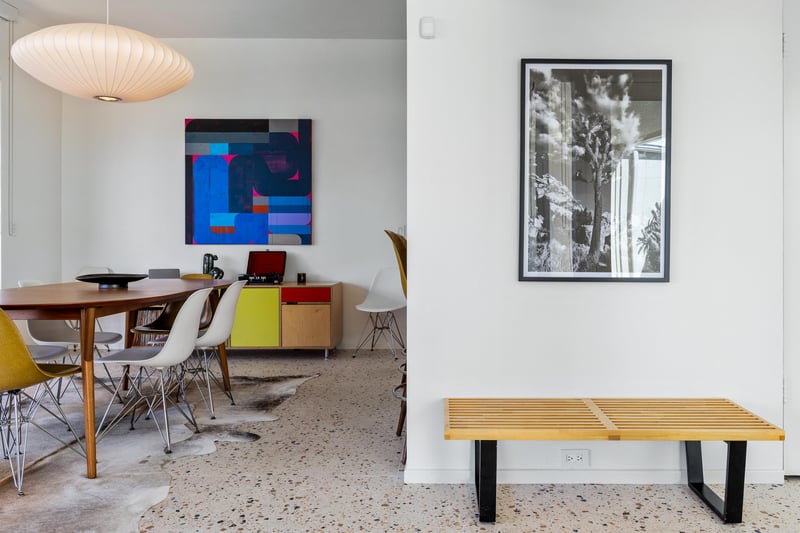 Contemporary design elements everywhere