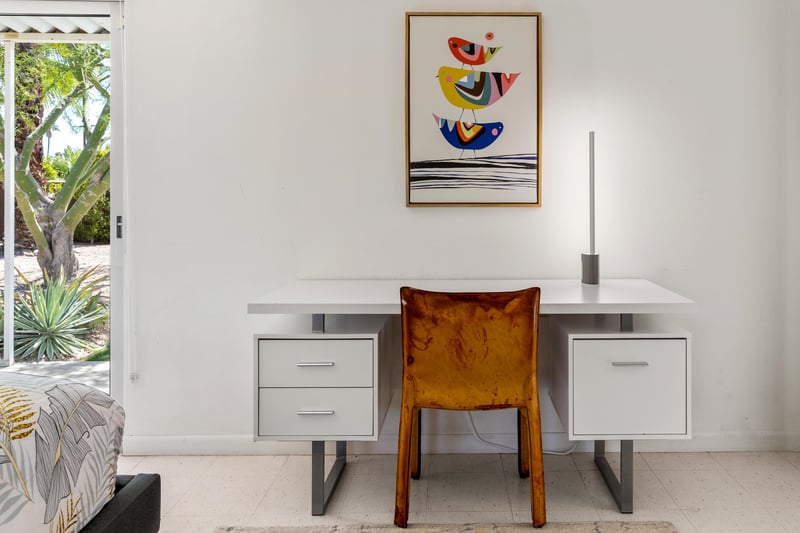 Primary bedroom desk