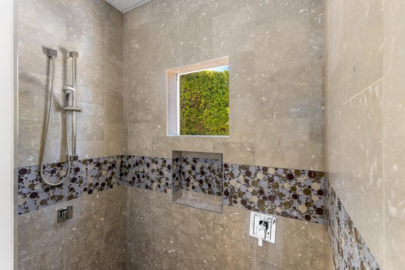 Primary bathroom shower