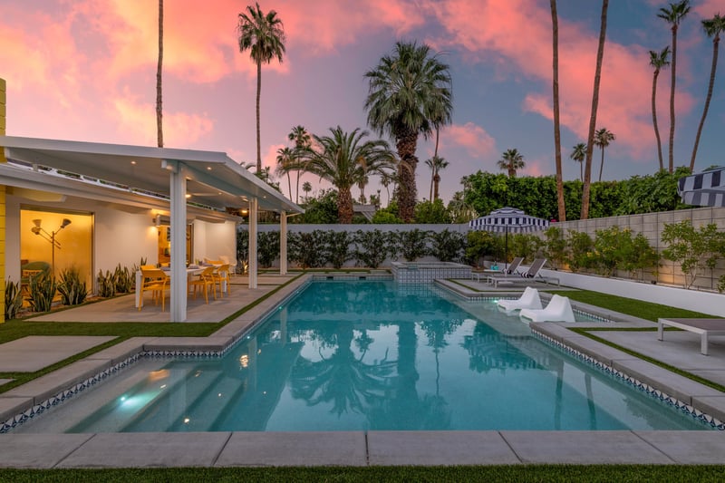 Amazing sunsets await