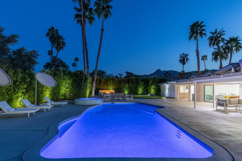 Time for a midnight dip in the pool