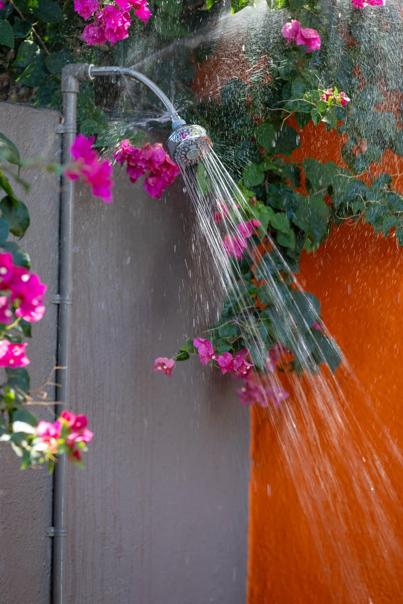 Outdoor shower