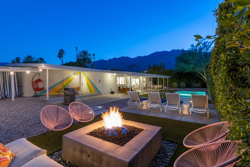 Gorgeous firepit to enjoy with friends and family