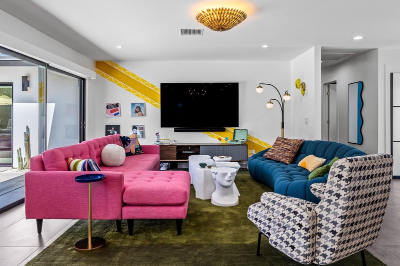 Fun and fabulous living room