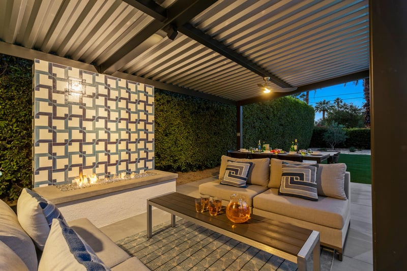 The perfect spot for a glass of wine