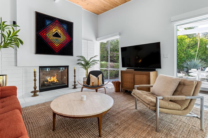 Luxe living room furniture