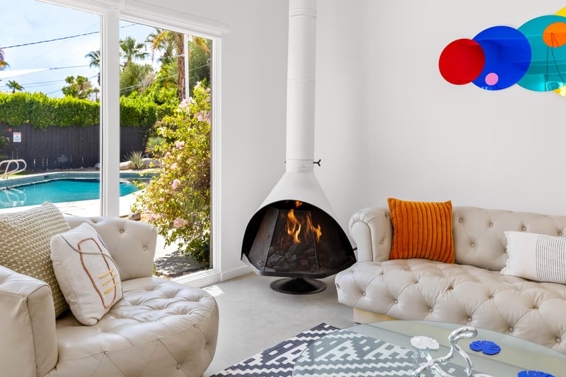 Gorgeous vintage fireplace