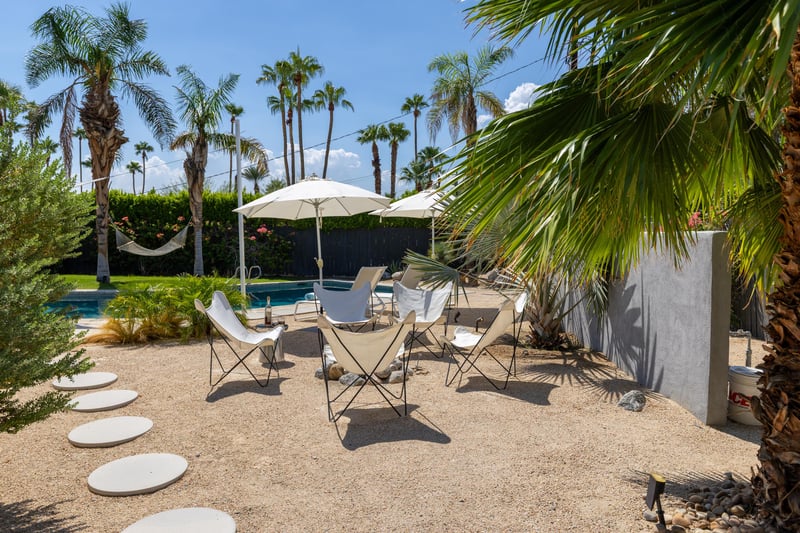 Tons of outdoor spaces to unwind and relax