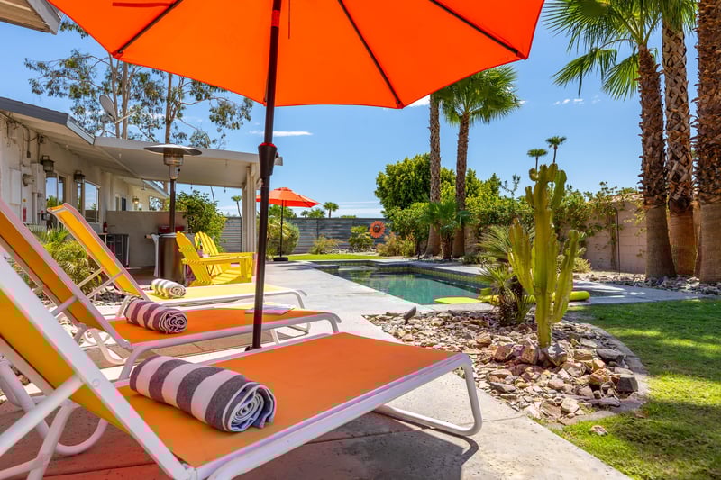 Take a nap in a sun lounger