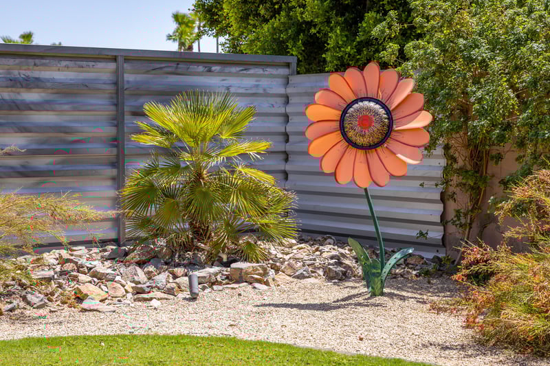 Enjoy the desert landscaping