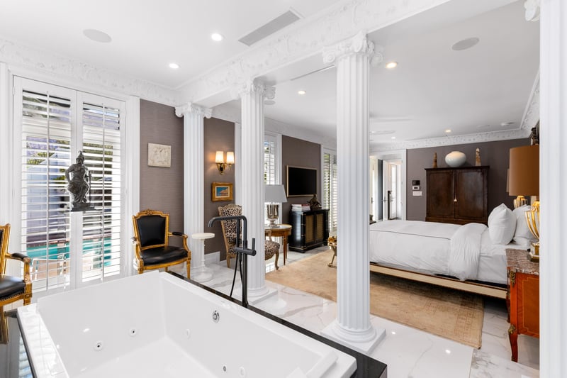 Primary bedroom Jacuzzi bathroom