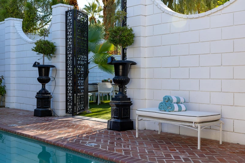 Entrance to the garden