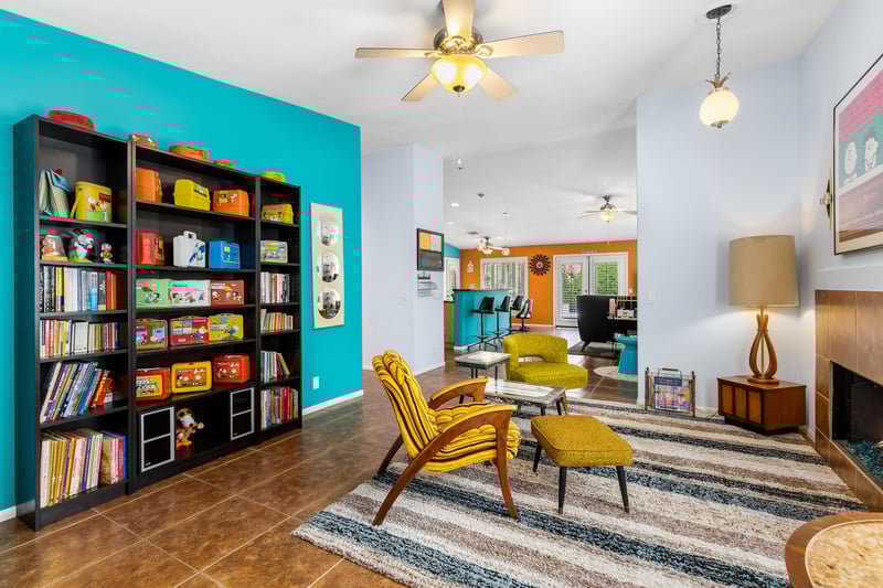 Spacious common room