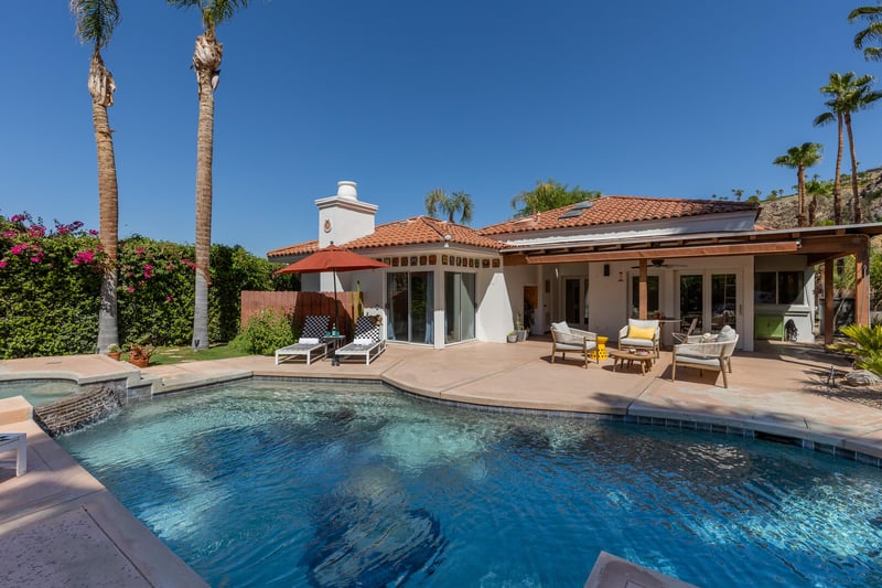 Spend all your time by the pool