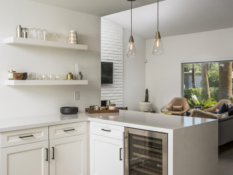 Well stocked kitchen