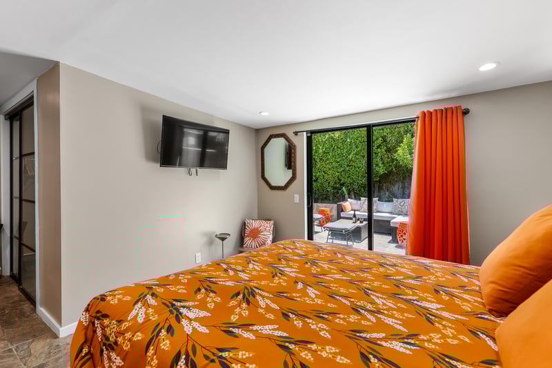 Restful guest bedroom