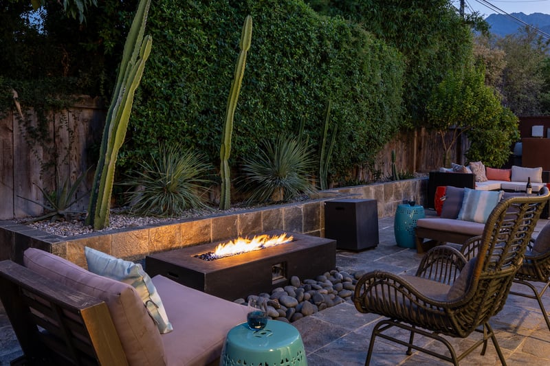 Above ground firepit