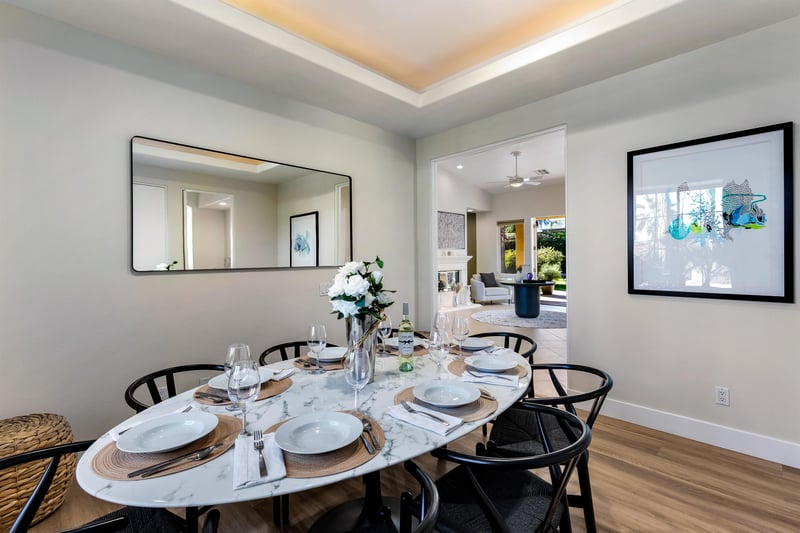 Indoor Dining for Eight