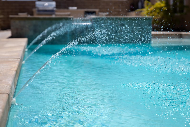 Fun Pool Water Fountain Feature
