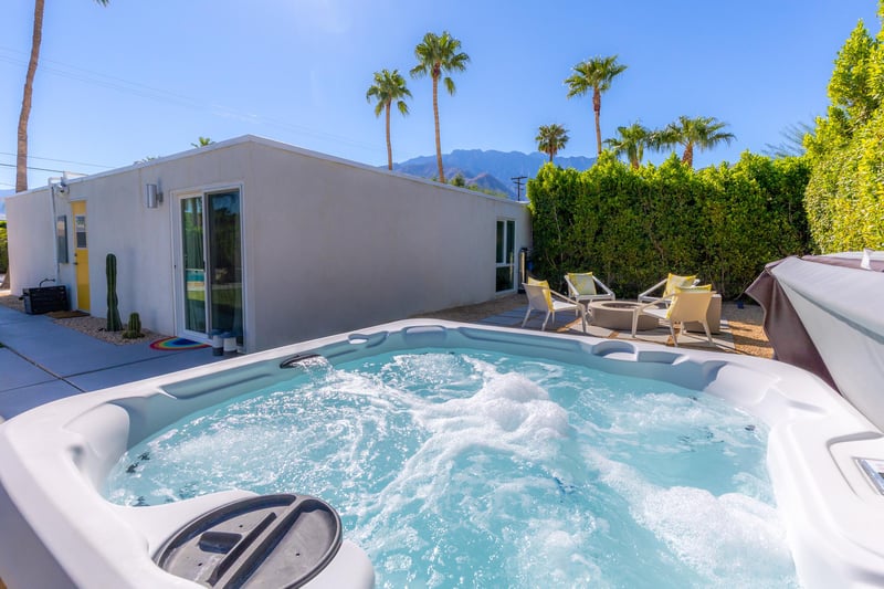 Enjoy a dip in the Spa