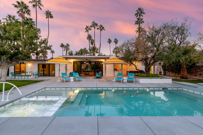 Watch amazing sunsets at Poolside Gossip