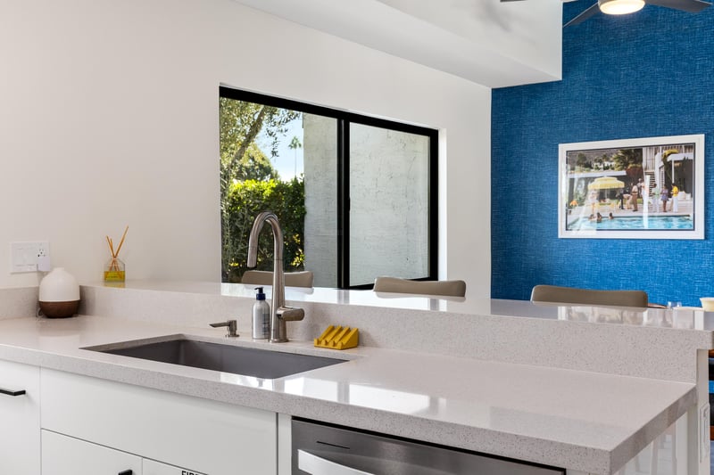 Gorgeous midcentury modern kitchen