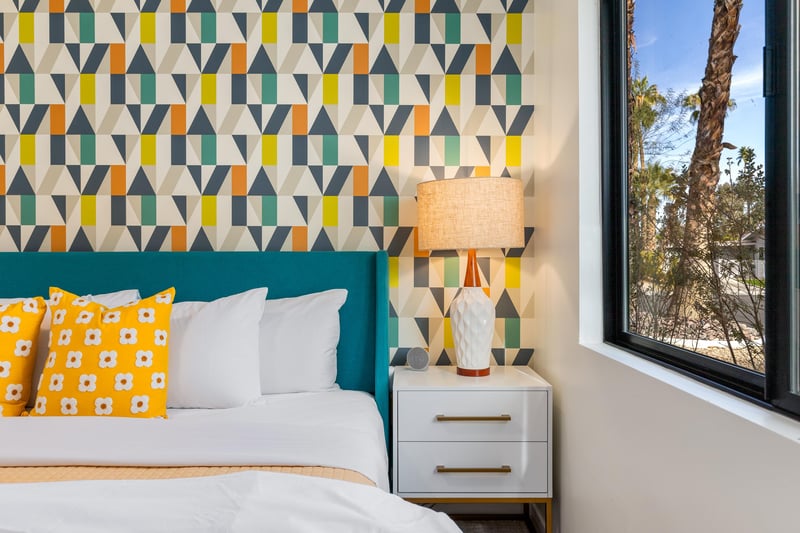 Beautiful design in all of the bedrooms