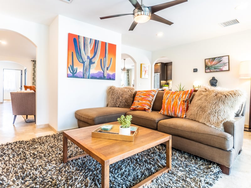 Luxurious living area