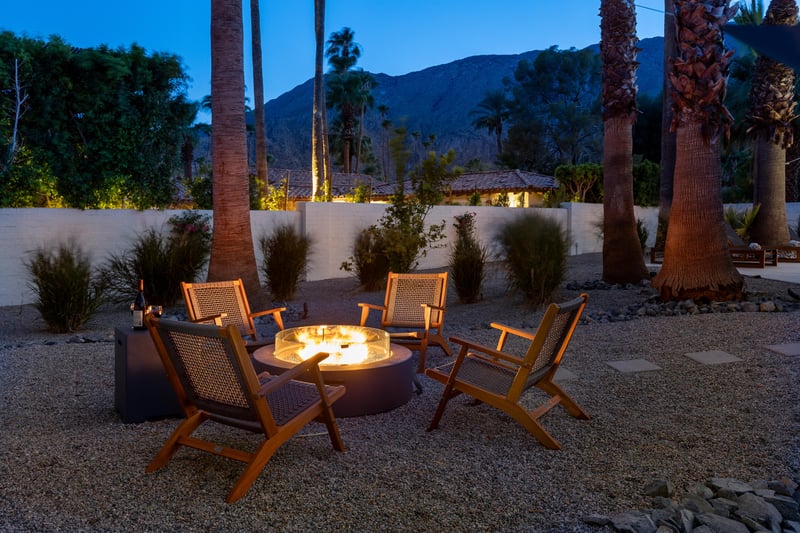 Relax around the fire