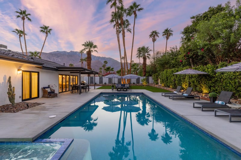 Beautiful pool and spa