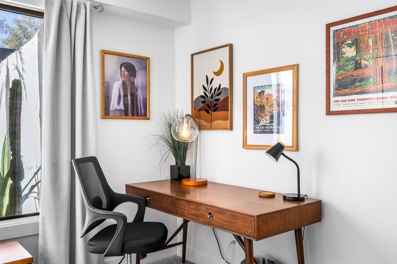 Guest bedroom desk