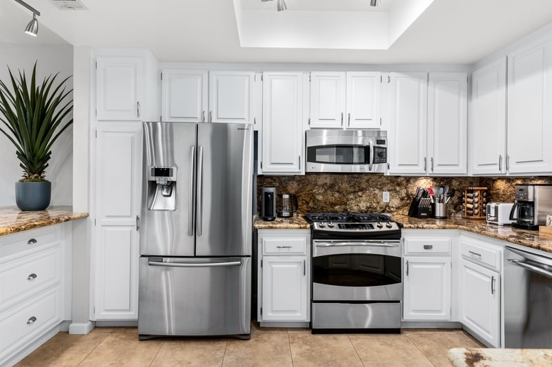 Stainless steel appliances