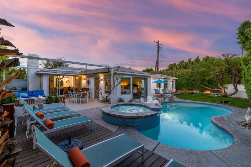 Enjoy the Palm Springs sunsets