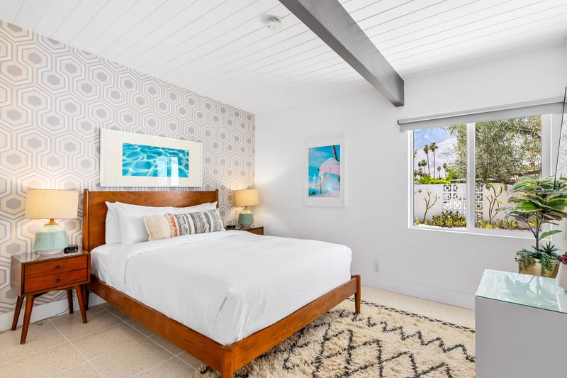 Restful guest bedroom