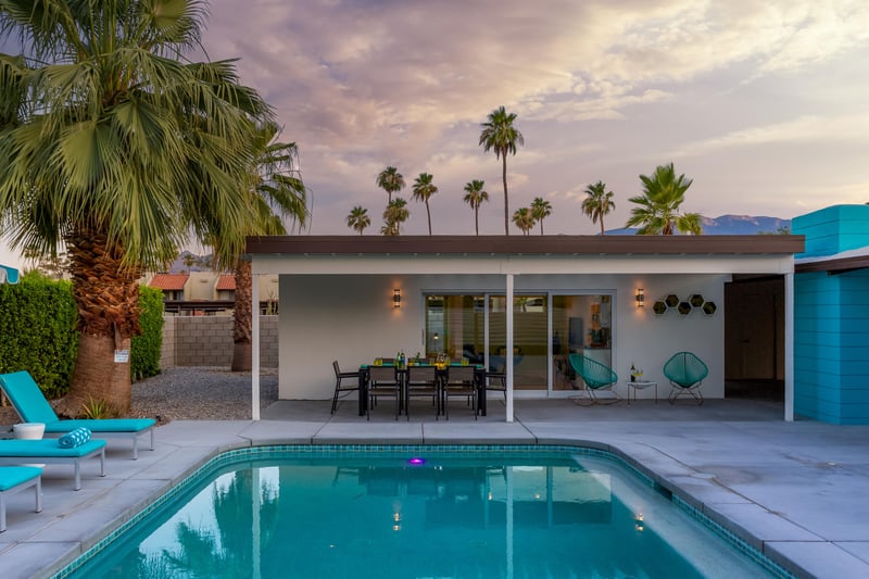 Fall in love with sunsets swim