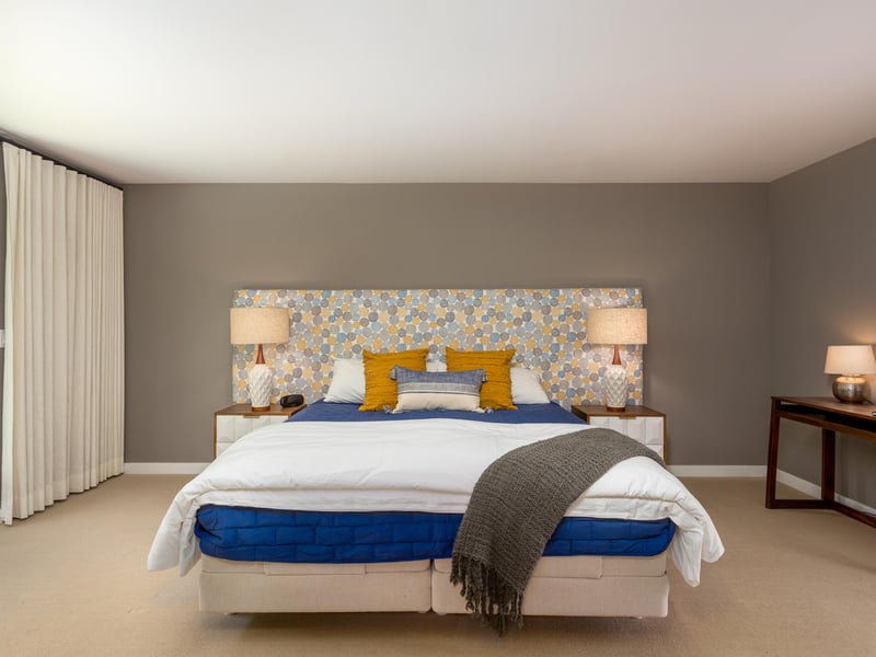 Beautifully decorated bedrooms