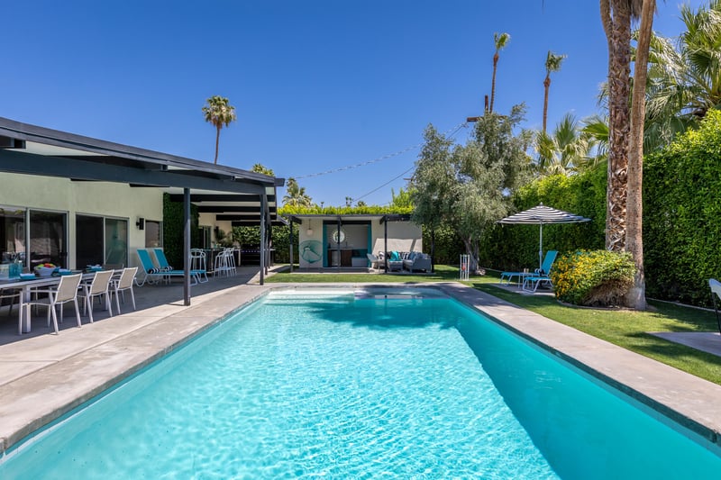 Bask in the sunwarmed waters