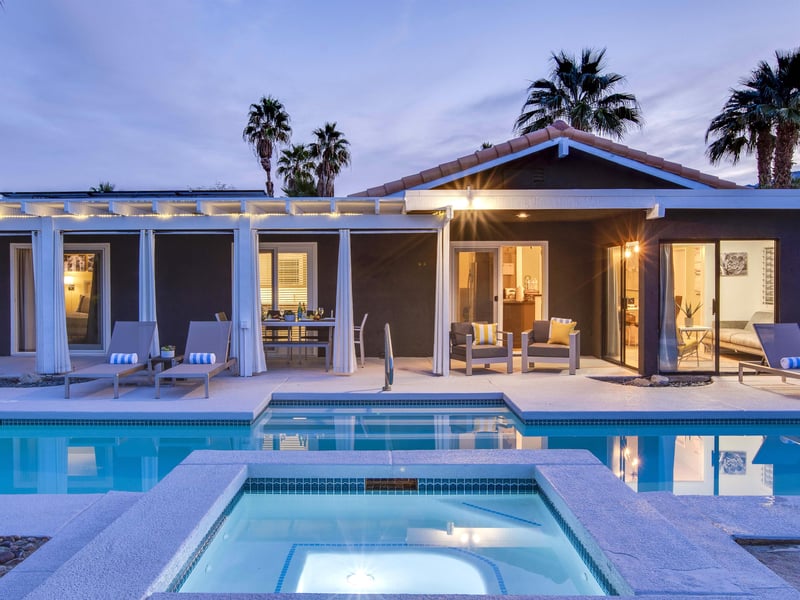 Bright, happy Palm Springs vibe