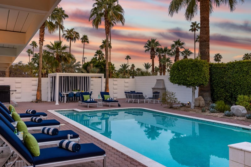 Stunning Palm Springs sunsets