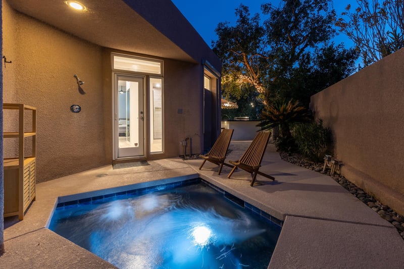 Spend your evenings relaxing in the spa