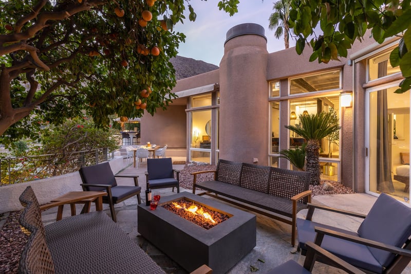 Spend your evenings by the fire