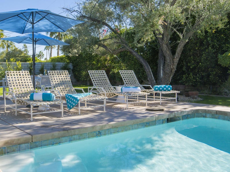 Plenty of outdoor spaces to relax